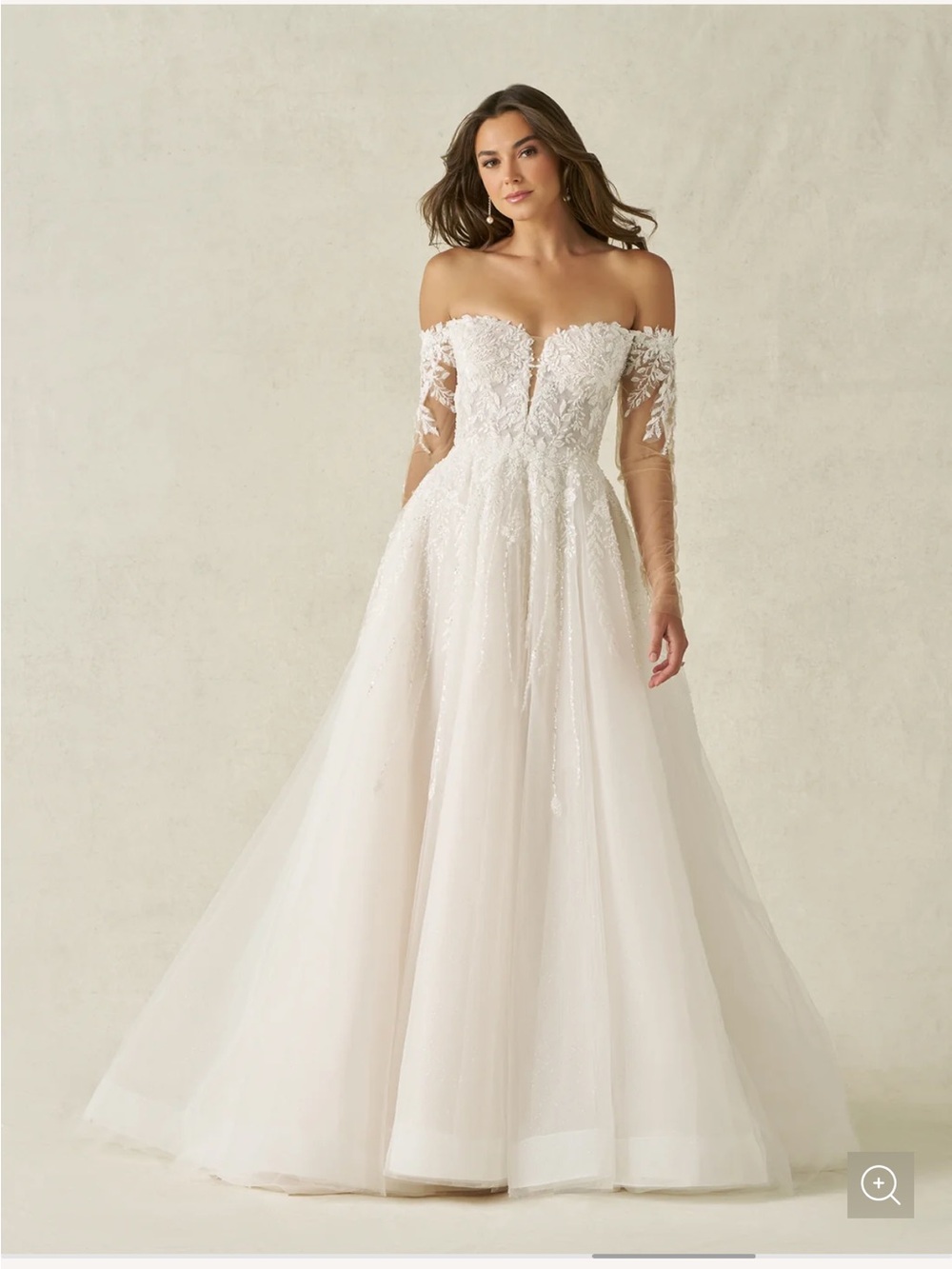 Allure bridals A1418SL sleeves only - Picture 4 of 7